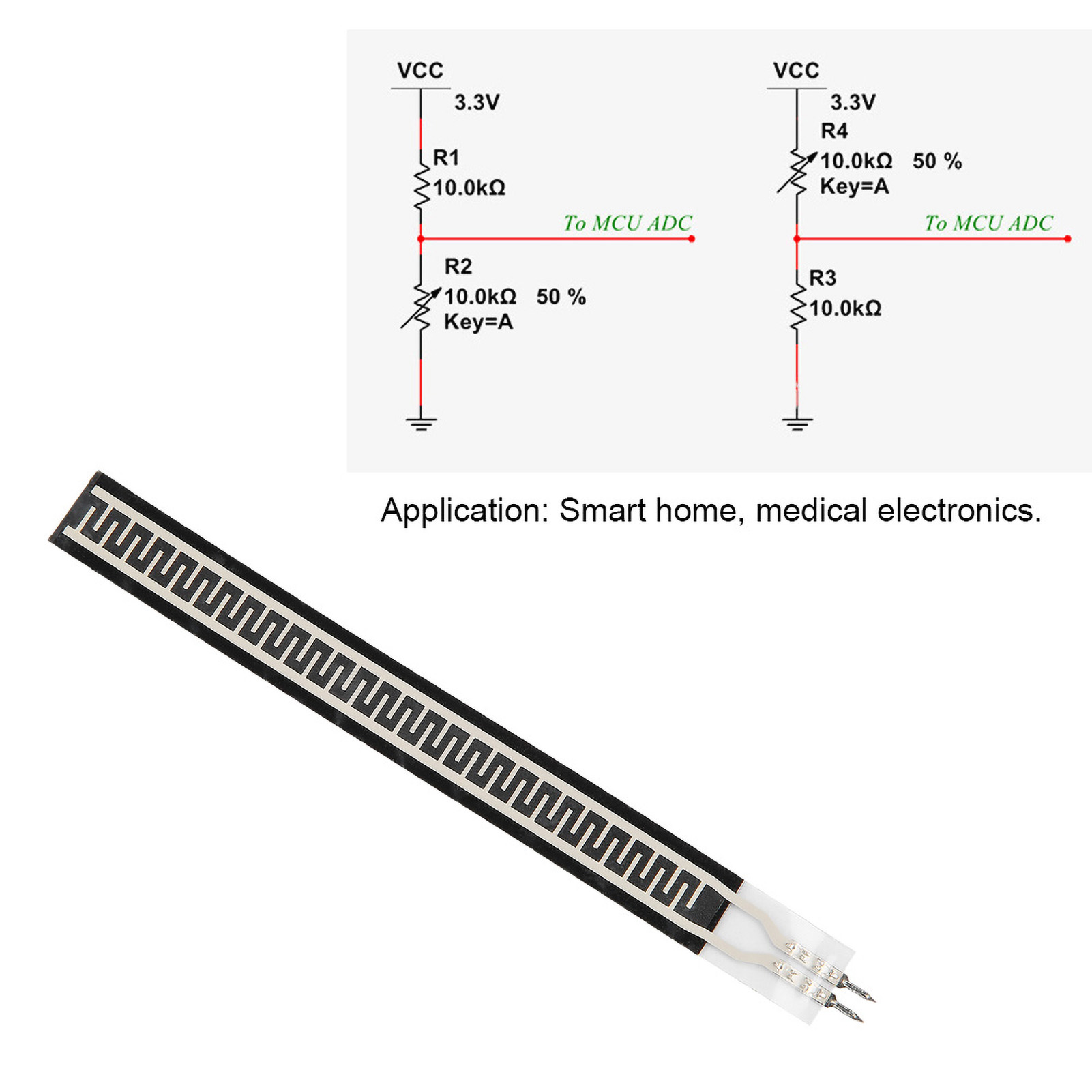 ZD10-100  Pressure Sensor 500g - огляд і ціна Smart Insole Pressure