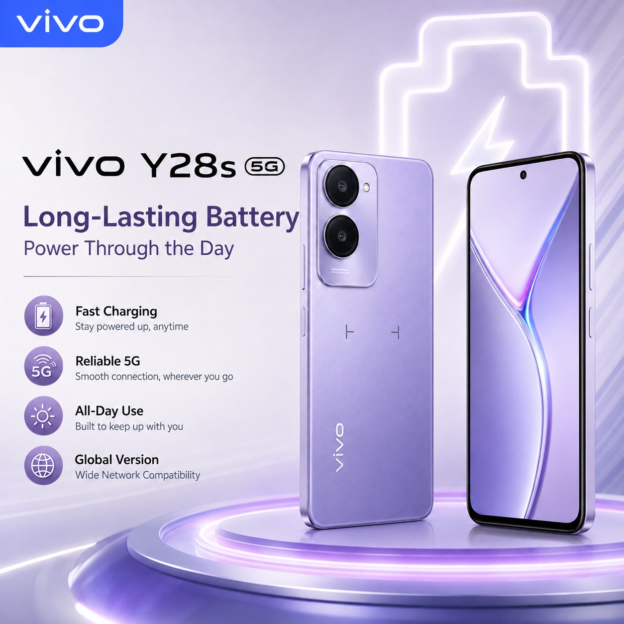 2026 new vivo Y28s 5G 8GB+256G - огляд і ціна Vivo Y28