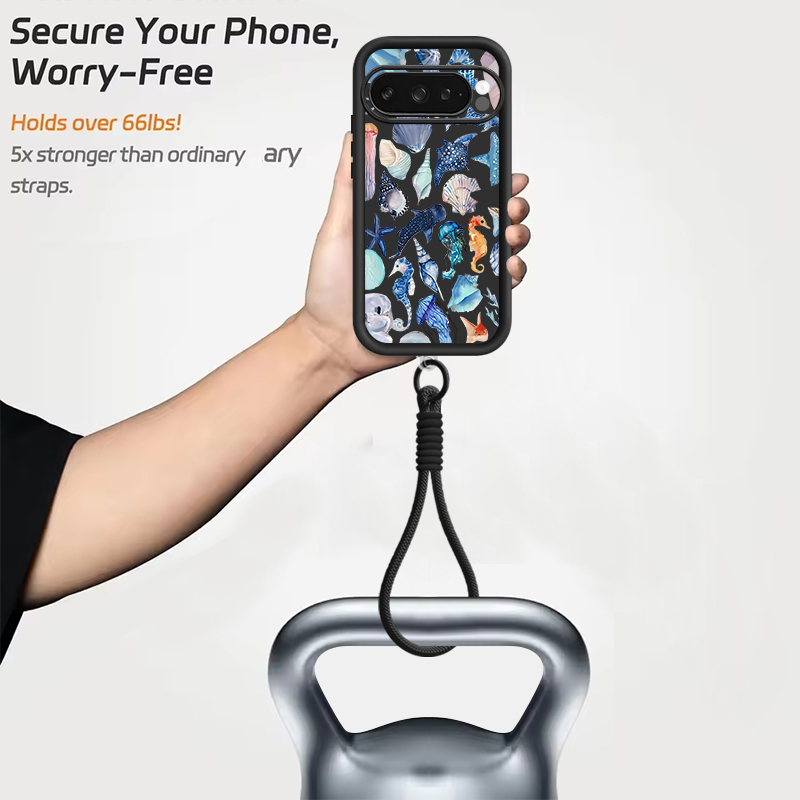 Shark Ocean Patterned TPU Phon - огляд і ціна Google Pixel 9 Pro
