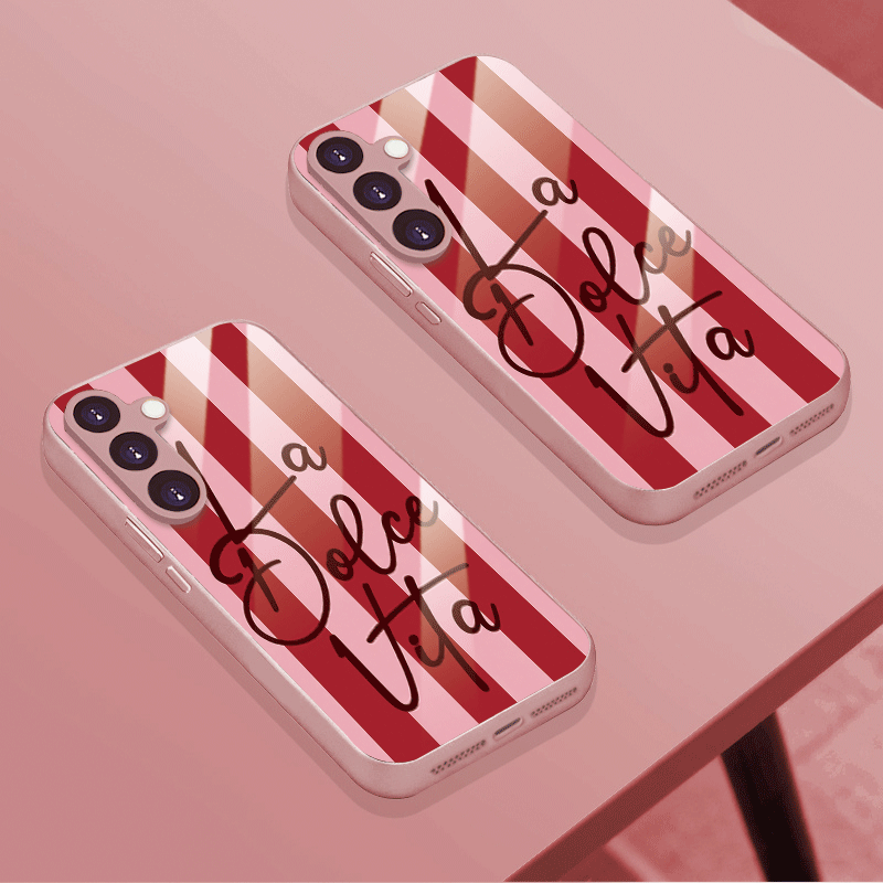 Sweet Life Pattern Glass Phone - огляд і ціна Samsung Galaxy S24