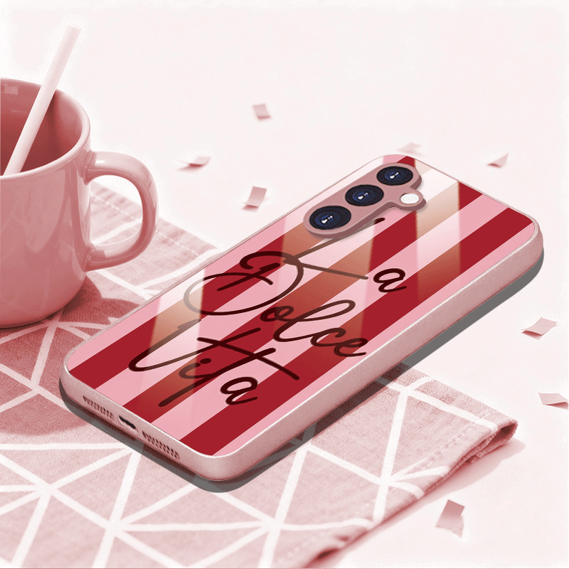 Sweet Life Pattern Glass Phone - огляд і ціна Samsung Galaxy S24