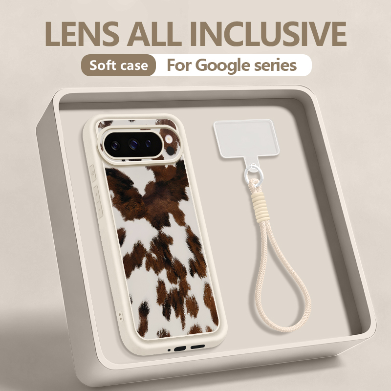 Leopard Cow Printed Phone Case - огляд і ціна Google Pixel 9 Pro