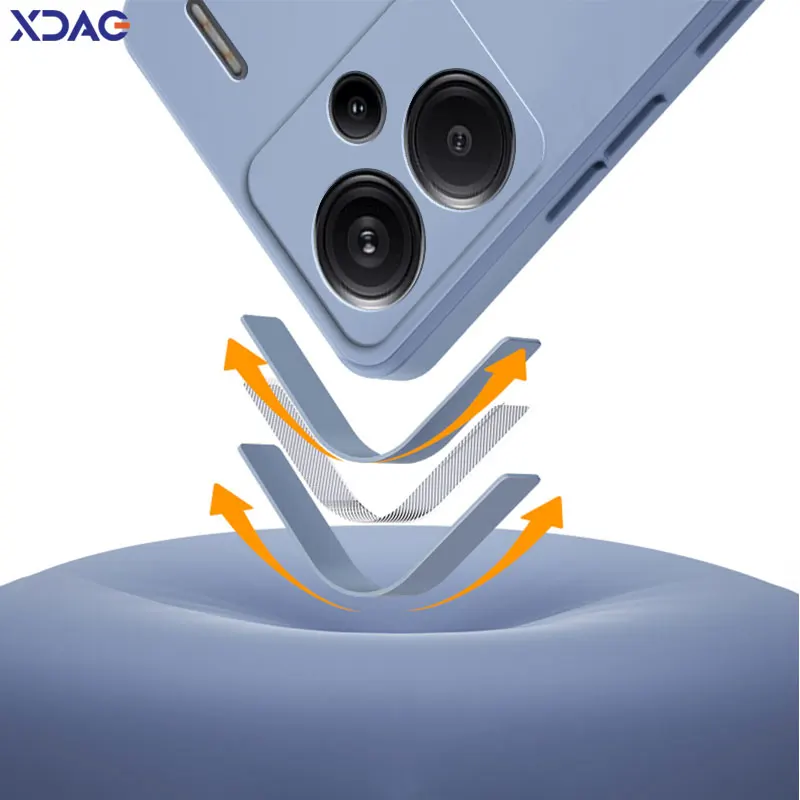 Square Liquid Silicone Phone C - огляд і ціна Xiaomi Redmi Note 13