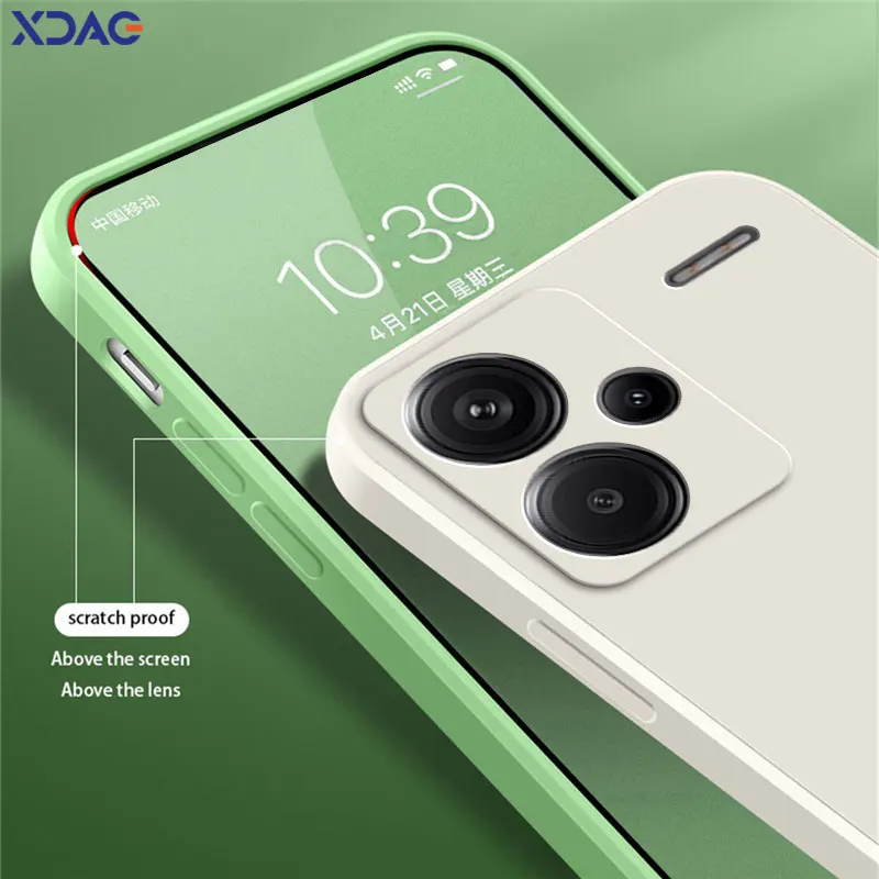 Square Liquid Silicone Phone C - огляд і ціна Xiaomi Redmi Note 13